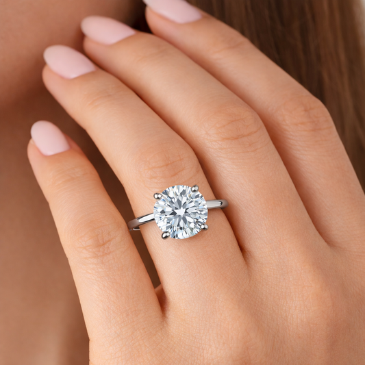 ANEL JOALHARIA EM OURO 14K COM DIAMANTES LAB-GROWN 2.01CT