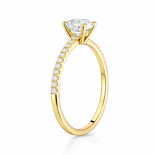 ANEL JOALHARIA EM OURO 14k COM DIAMANTES LAB-GROWN 3.27ct