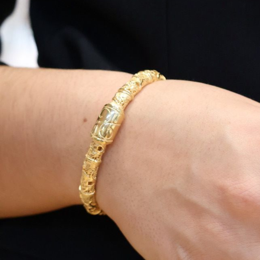 ESCRAVA EM PRATA 925 DOURADA PT