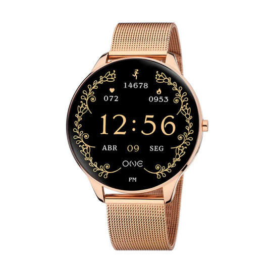 SMARTWATCH ONE SLIM ROSE GOLD MESH