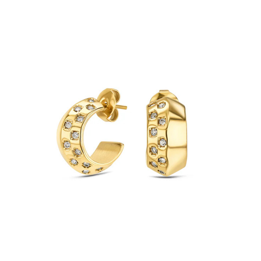 BRINCOS ONE SENHORA CHESS CRYSTAL