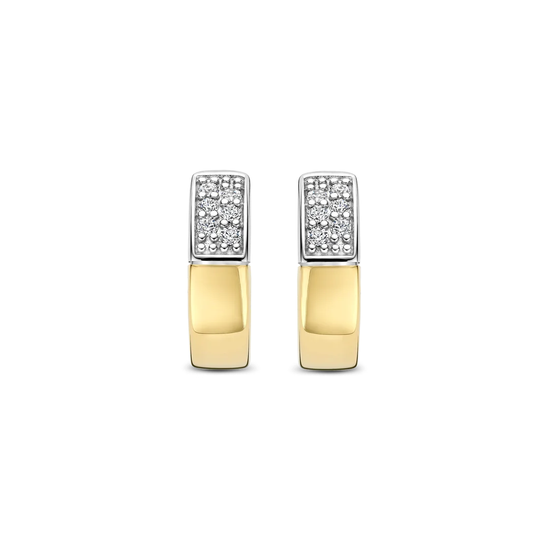 ARGOLAS TI SENTO EM PRATA 925% C/ ZIRCONIAS