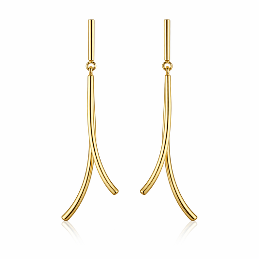 BRINCOS EM OURO 19,2K