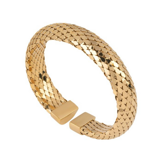 PULSEIRA REBECCA ATHENA BRONZE COM BANHO DE OURO 24K