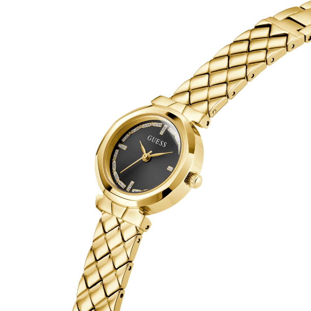 RELÓGIO GUESS MINI RUMOUR MOSTRADOR PRETO