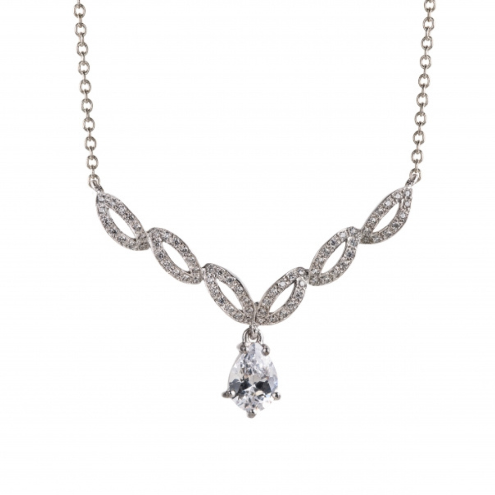 Colar em Ouro 19,2k com Zirconias