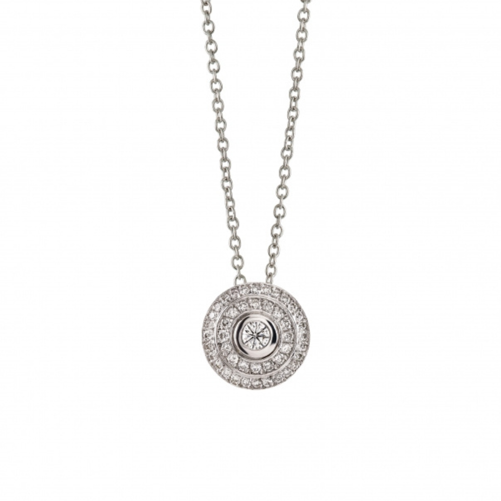 Colar em Ouro 19,2k com Diamantes
