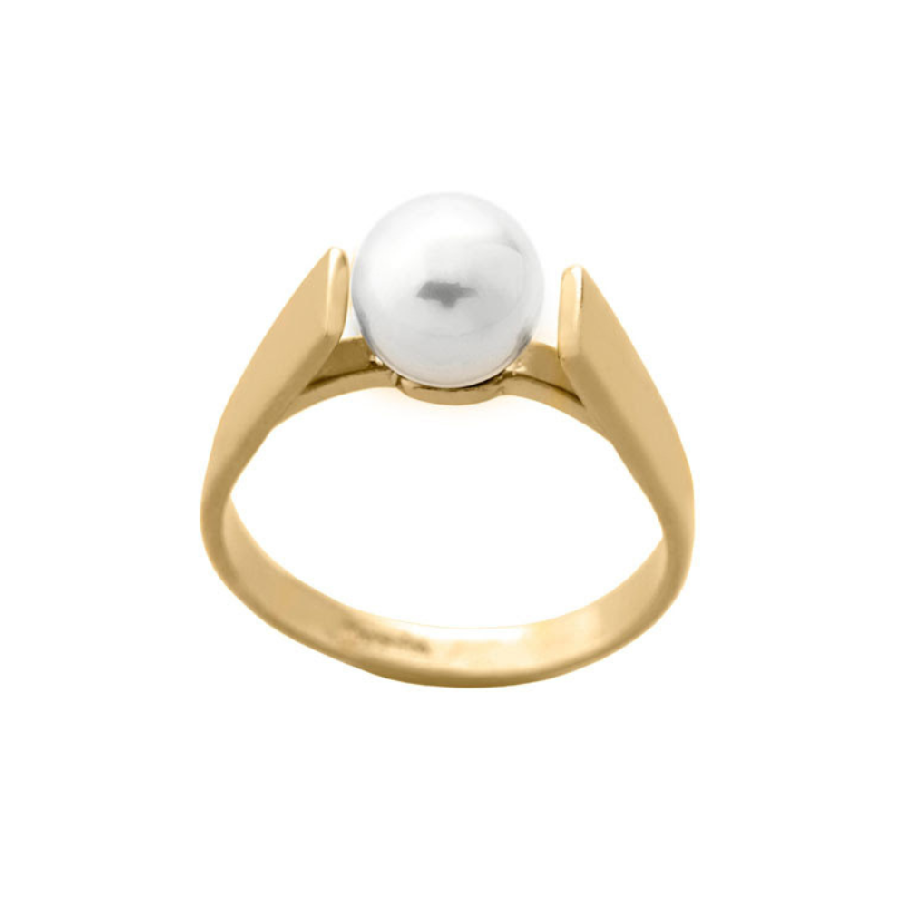 ANEL MAJORICA EM PRATA 925% COM PÉROLA