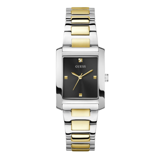 RELÓGIO GUESS BONNIE BICOLOR COM MOSTRADOR PRETO