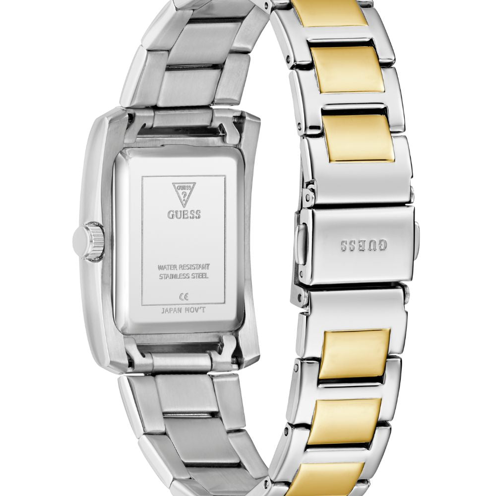 RELÓGIO GUESS BONNIE BICOLOR COM MOSTRADOR PRETO