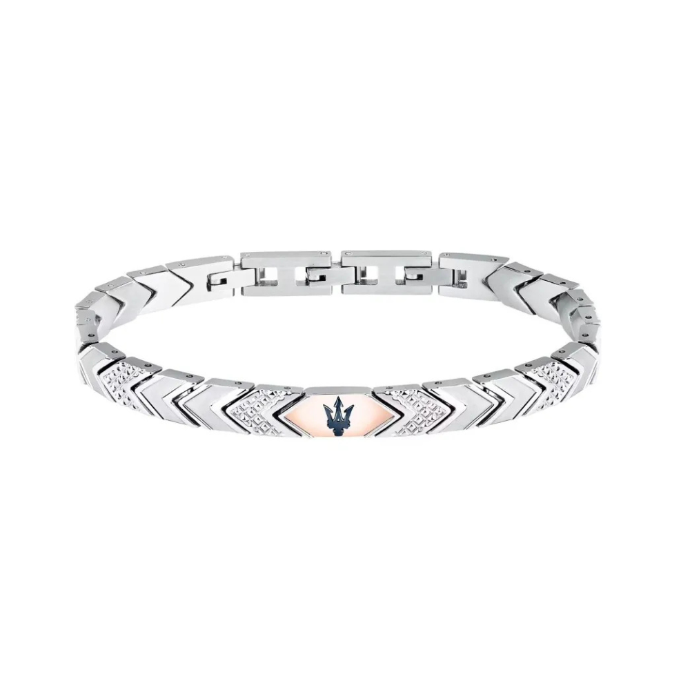 PULSEIRA MASERATI EM AÇO "JM225AVD90"