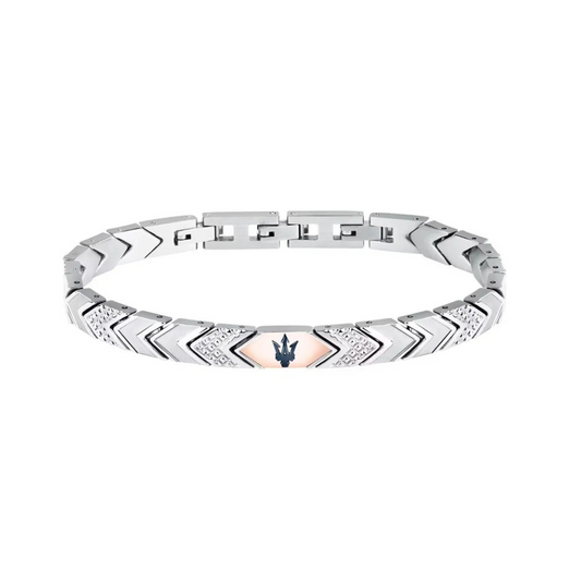 PULSEIRA MASERATI EM AÇO "JM225AVD90"