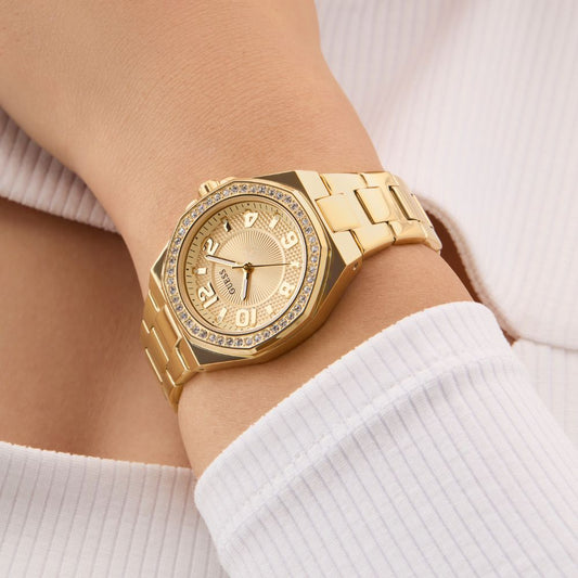 RELÓGIO GUESS CONTESSA DOURADO