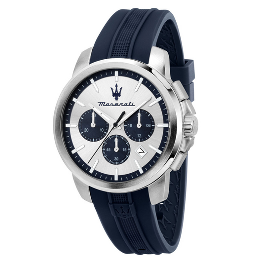 RELÓGIO MASERATI MOSTRADOR AZUL