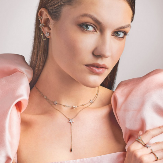 COLAR EM PRATA 925 UNIKE MIX E MATCH NAVETE FLOWER