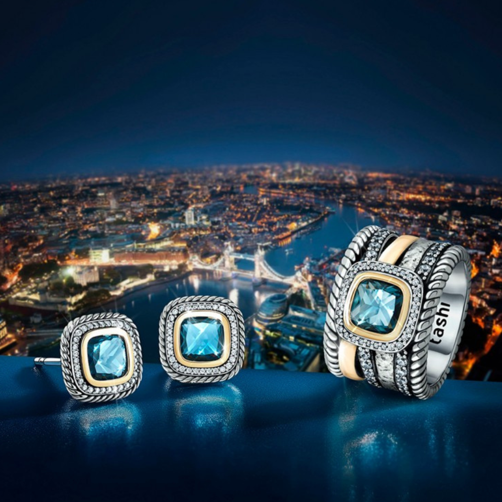 TORNILHOS TASHI LONDON BLUE