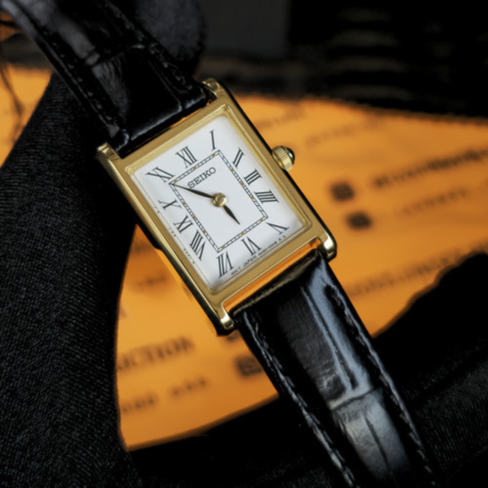RELÓGIO SEIKO NEO CLASSIC LADIES NUM. ROMANA DOURADO