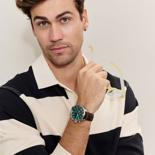 RELÓGIO HOMEM CARY VERDE