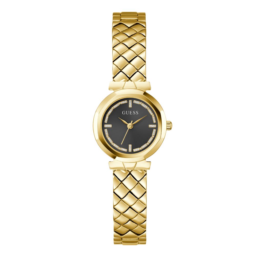 RELÓGIO GUESS MINI RUMOUR MOSTRADOR PRETO