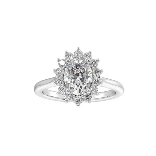 ANEL JOALHARIA LADY-DI EM OURO 19.2K COM DIAMANTES LAB-GROWN