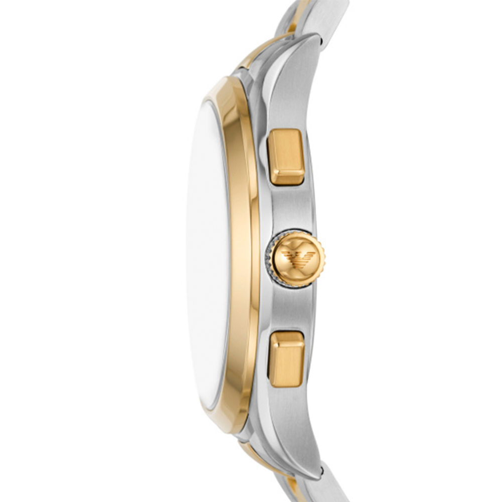 RELOGIO ARMANI MUST. AZUL BICOLOR ( CERTILOGO ) AR11579