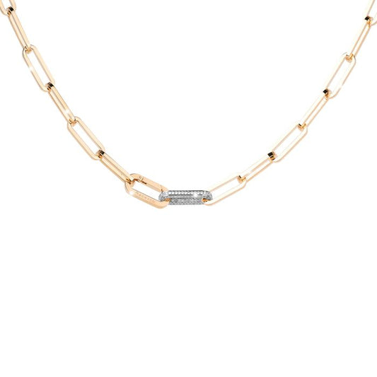 FIO REBECCA STOCKHOLM COLAR ELO ZIRCONIAS DOURADO