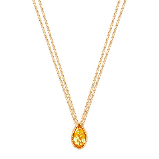 COLAR REBECCA COCKTAIL BRONZE COM PEDRAS