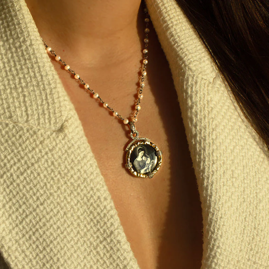 MEDALHA GUMUS Mãe Divina