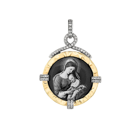 MEDALHA GUMUS Mãe Divina