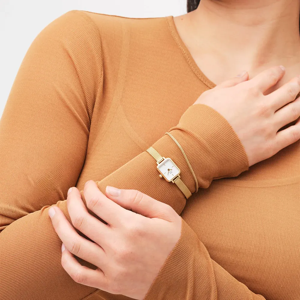 RELÓGIO DANIEL WELLINGTON MINI EVERGOLD G BIANCO 15X18