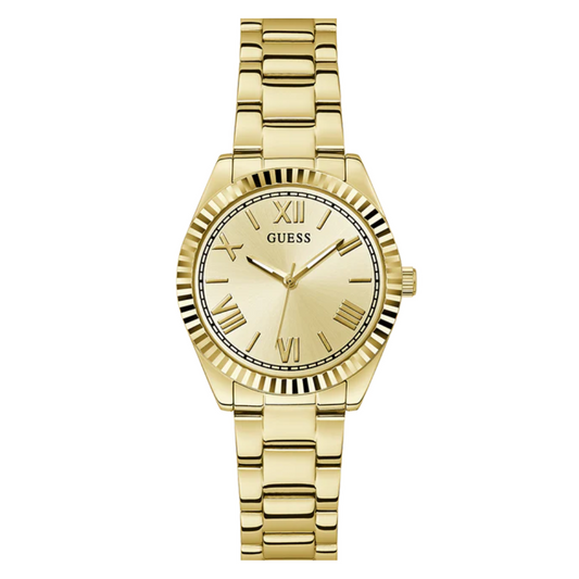 RELÓGIO GUESS MINI LUNA DOURADO