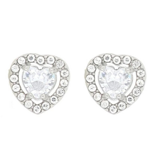 BRINCOS LIU JO EM AÇO COM CRISTAIS LJ2254