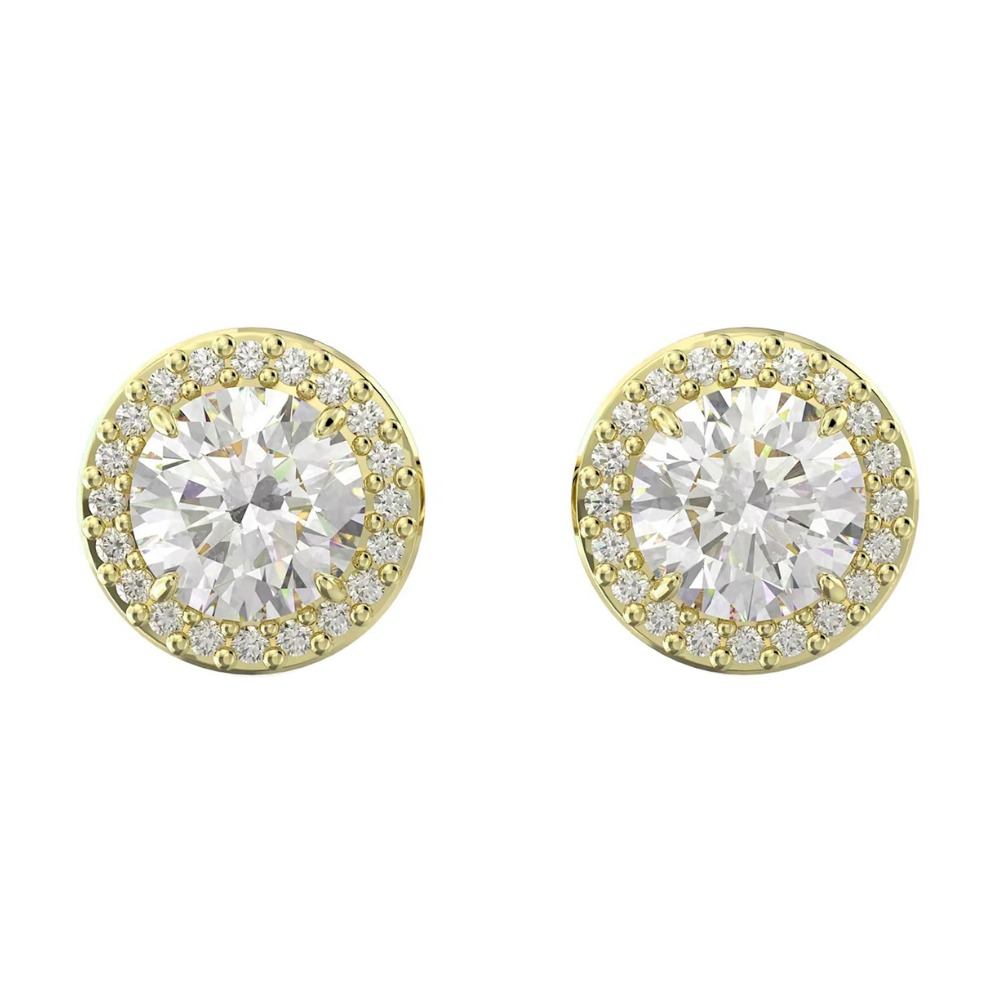 BRINCOS LIU JO EM AÇO COM CRISTAIS LJ2511