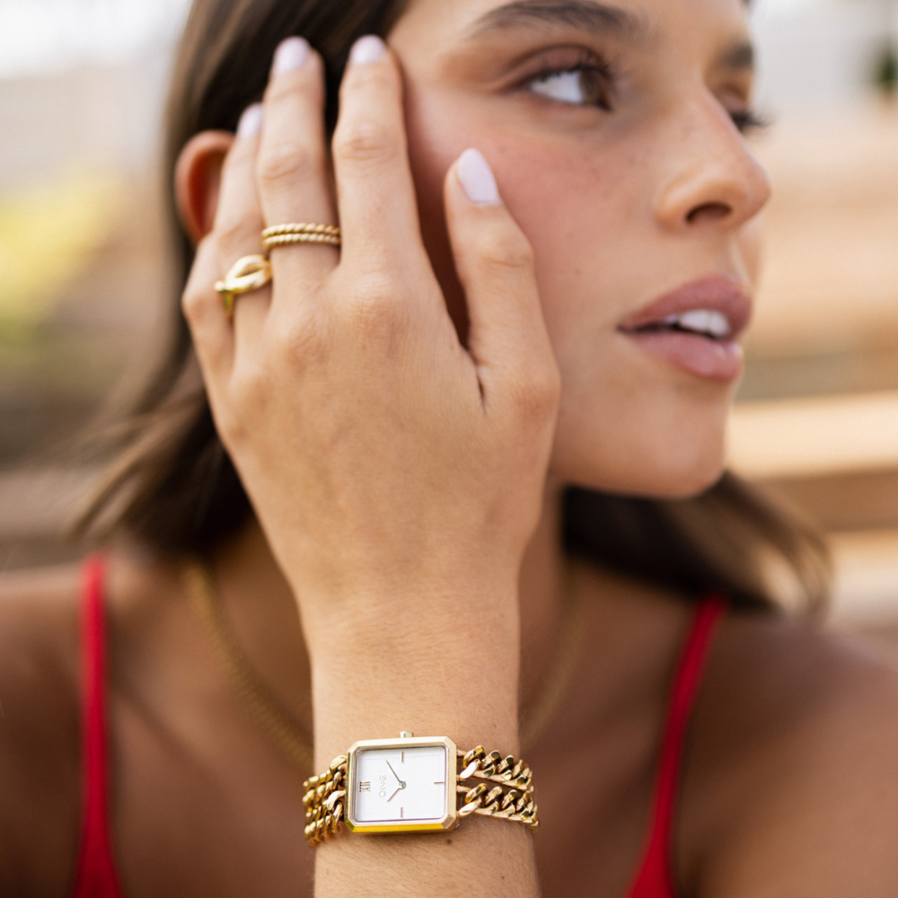 RELÓGIO ONE DEVOTION GOLD