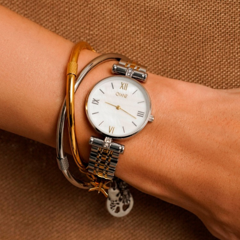 RELÓGIO ONE SENHORA SUPREME BICOLOR