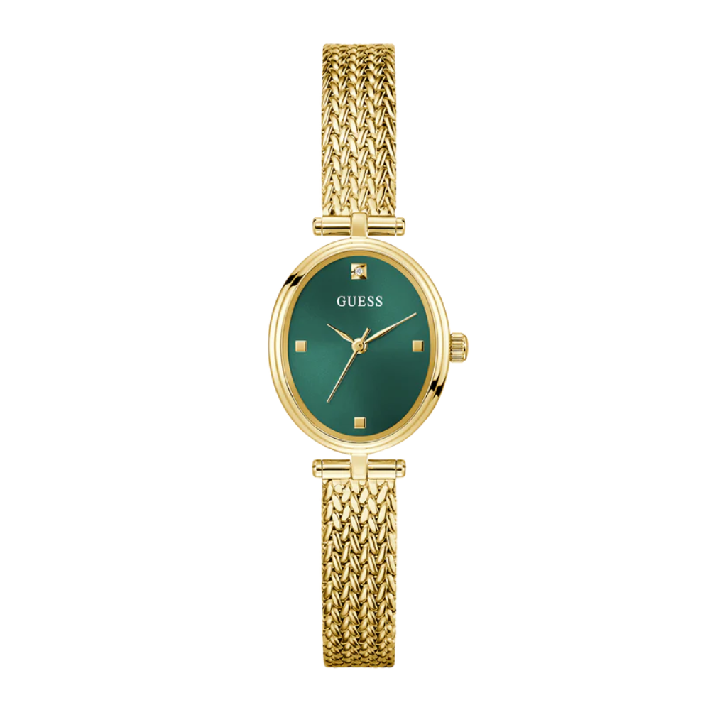 RELÓGIO GUESS MULHER RUBY MOSTRADOR VERDE