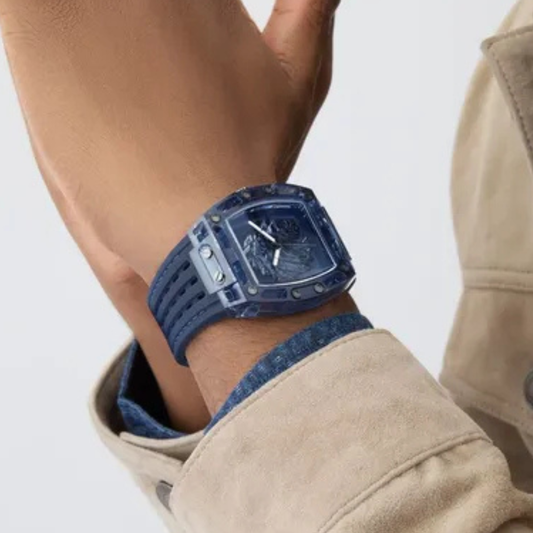 RELÓGIO GUESS HOMEM PHOENIX AZUL