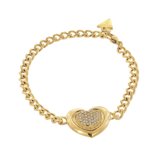 PULSEIRA GUESS  L.O.V.E DOURADA
