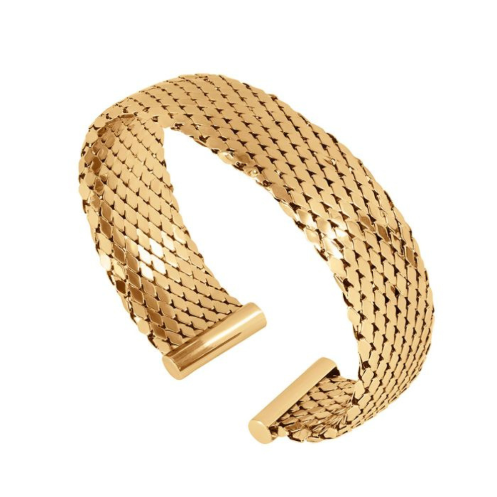 PULSEIRA REBECCA ATHENA BRONZE COM BANHO DE OURO 24K