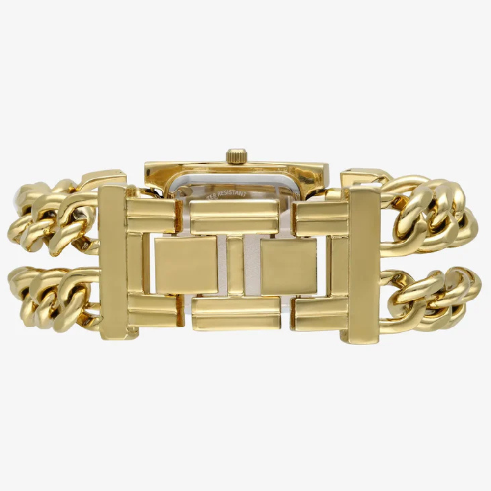 RELOGIO RADIANT DONATELLA DOURADO MOST. VERDE