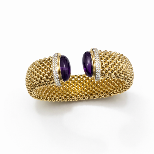 PULSEIRA EM PRATA 925 C/ APLICAÇÕES