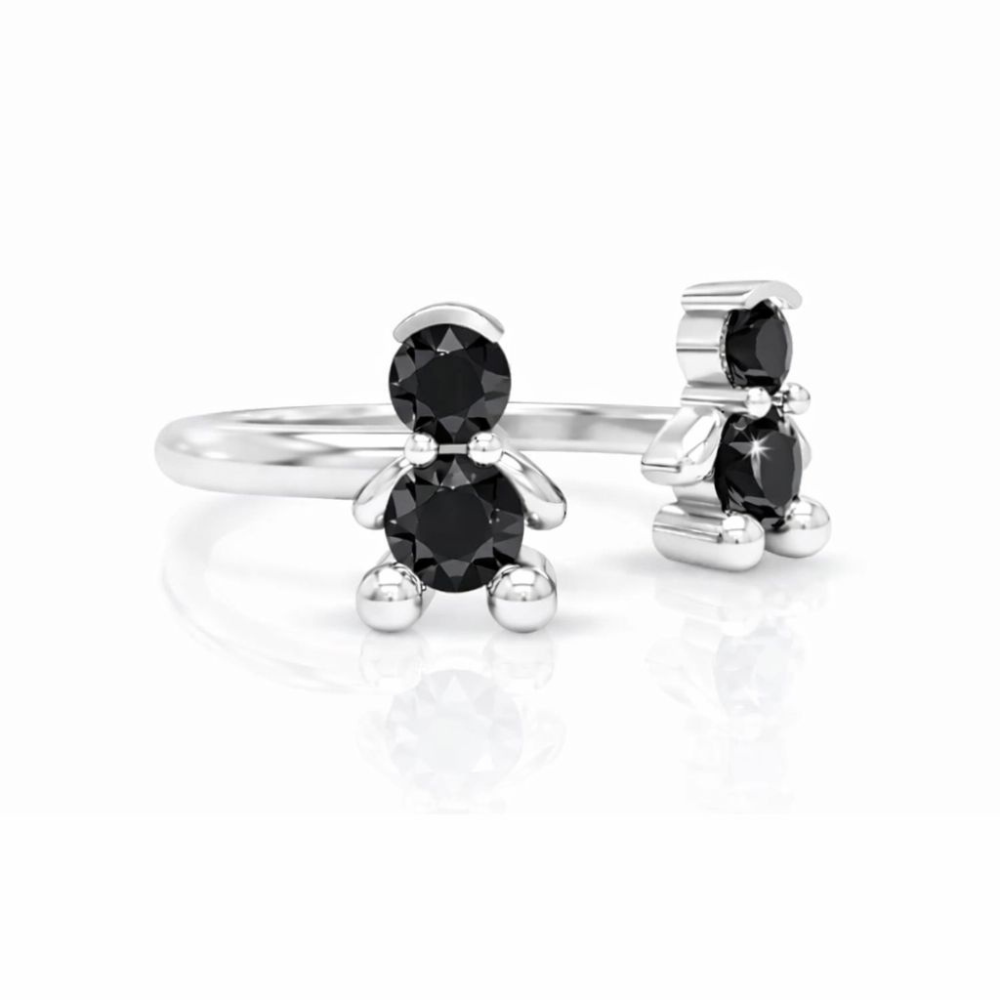 ANEL EM PRATA 925% MENINOS AMORZINHO BY MOCHO