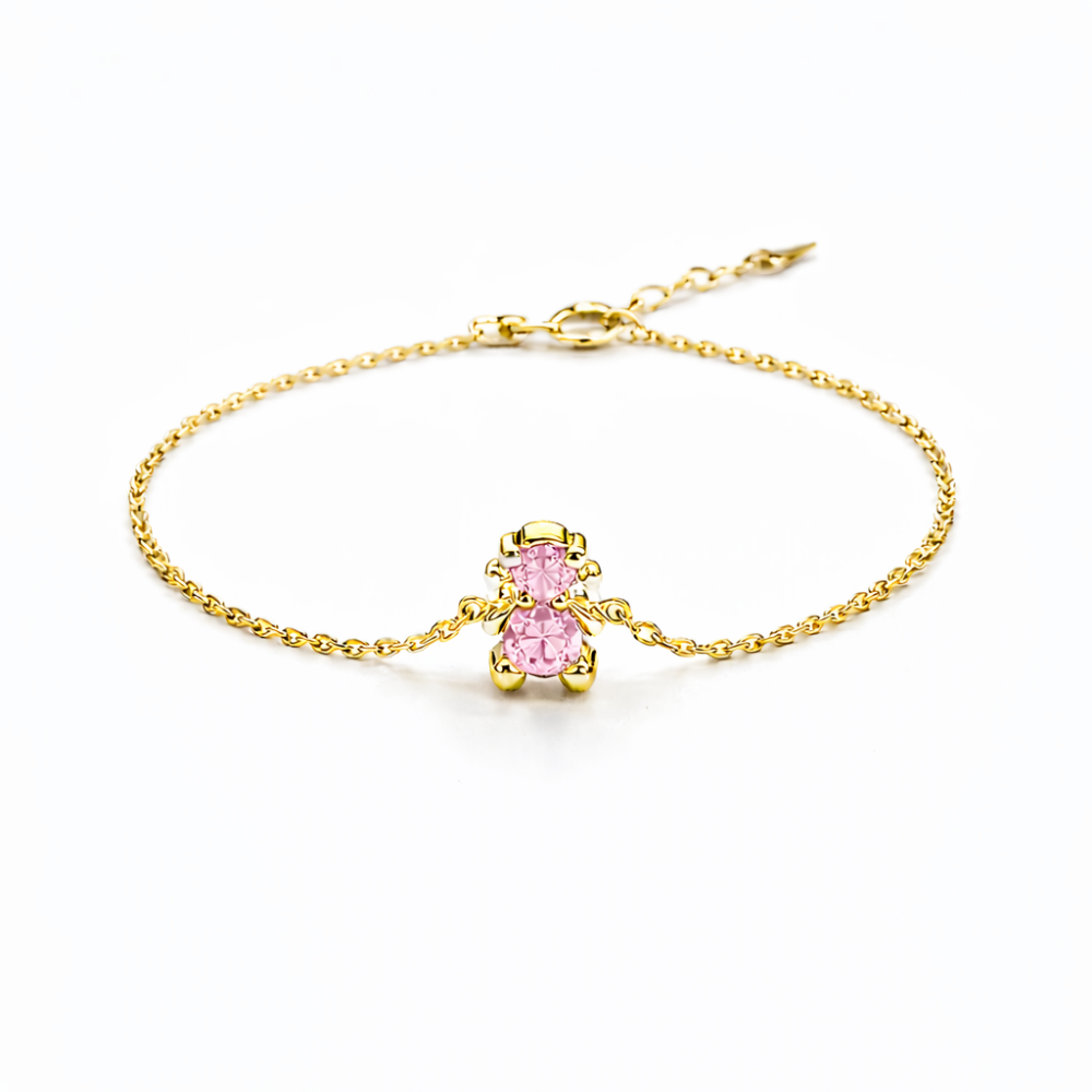 PULSEIRA EM PRATA 925% MENINA AMORZINHO BY MOCHO