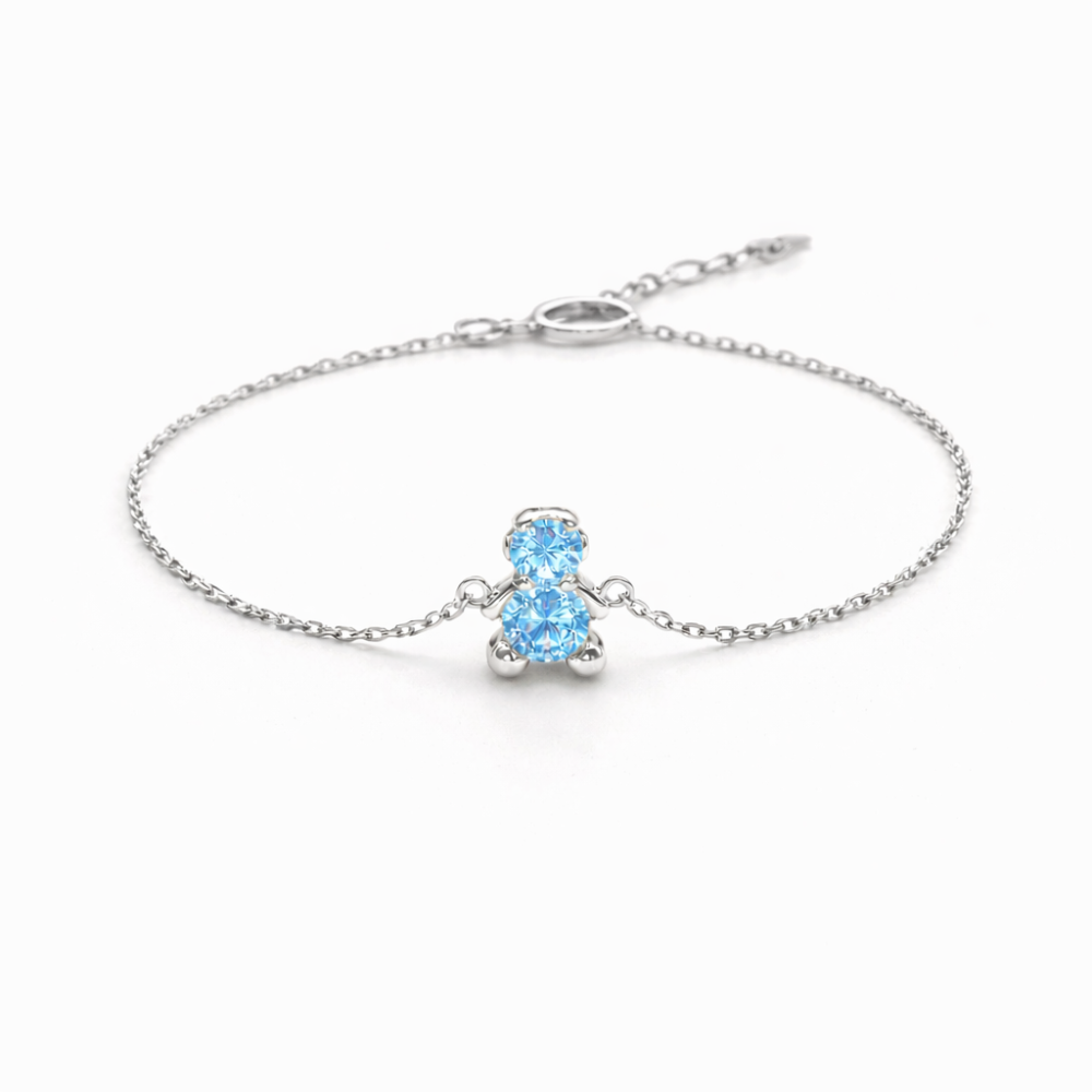 PULSEIRA EM PRATA 925% MENINO AMORZINHO BY MOCHO