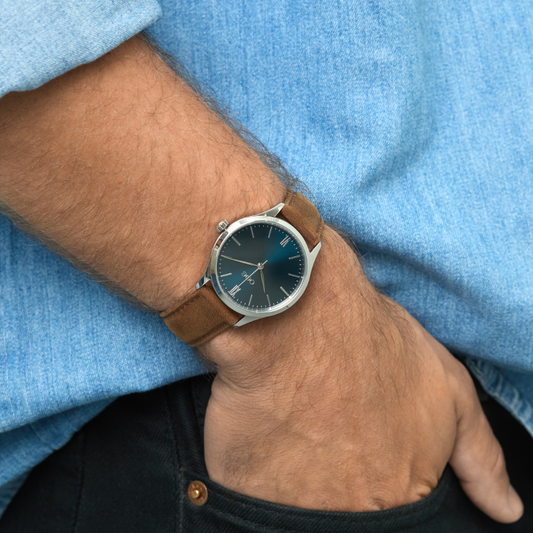 RELÓGIO ONE HOMEM HERITAGE BLUE