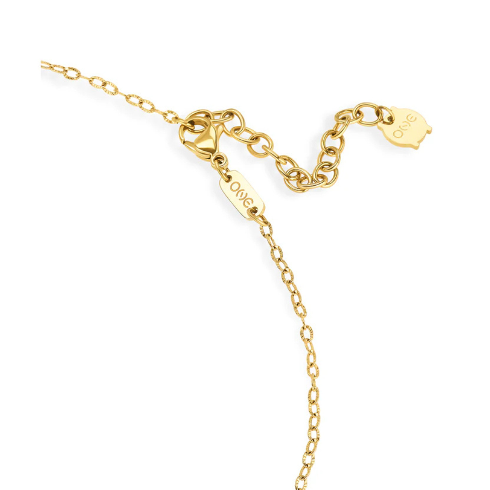 SET COLAR & BRINCOS ONE SENHORA AMOUR GOLD