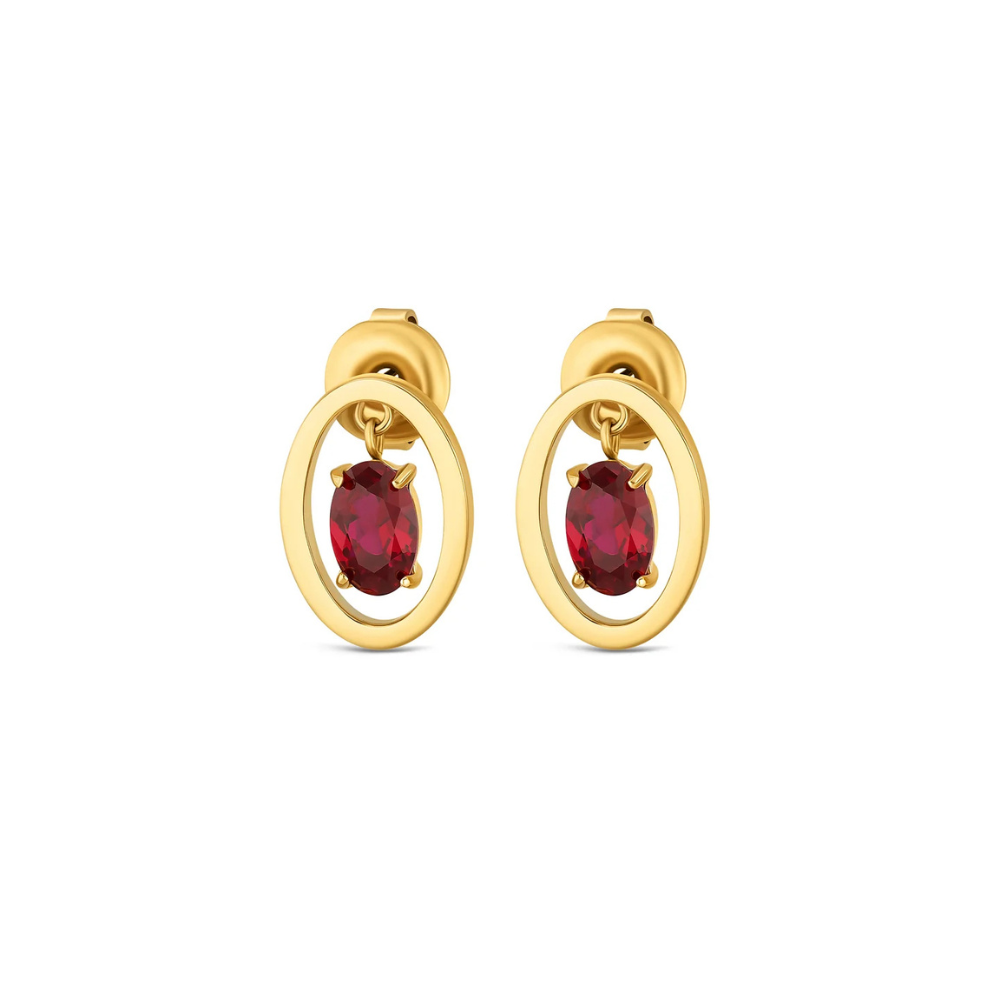 SET COLAR & BRINCOS ONE SENHORA BIRTHSTONE JULHO