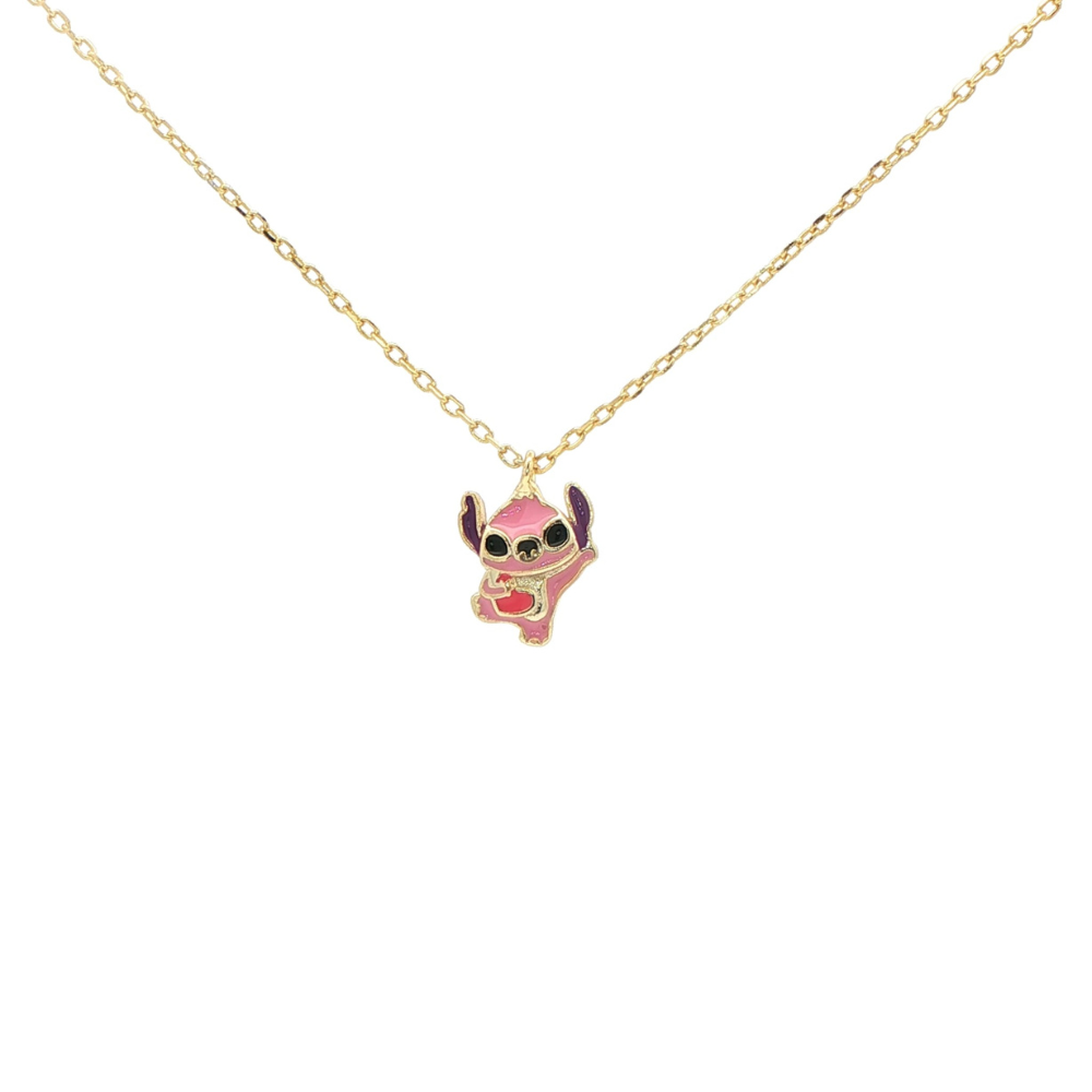 FIOT EM PRATA 925% DOURADA STITCH