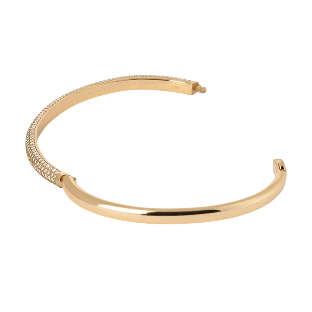 ESCRAVA VIDAL & VIDAL EM BRONZE COM BANHO DE OURO 18K