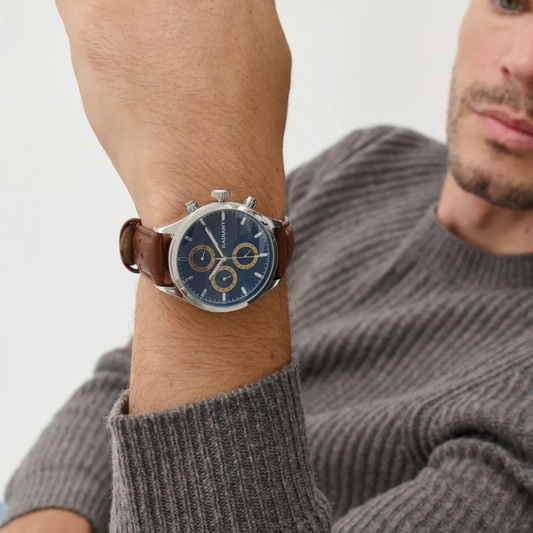 RELOGIO RADIANT HOMEM DUNE NAVY CAMEL